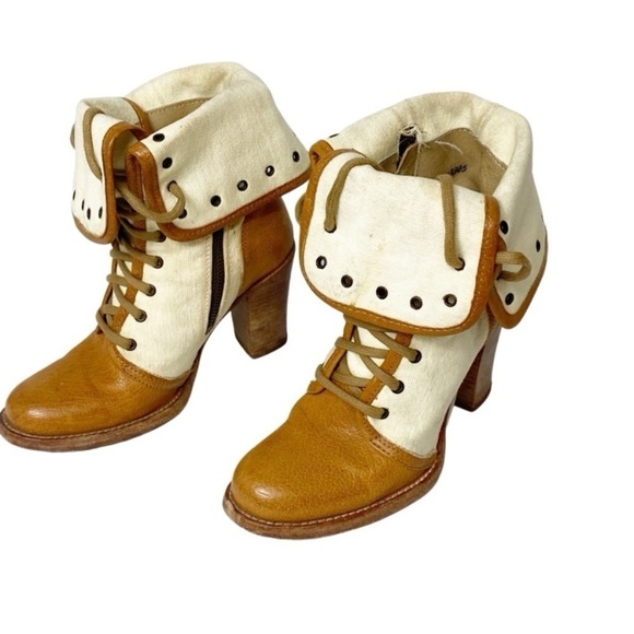 FRYE Julia Lace Up Boots - Picture 1 of 14